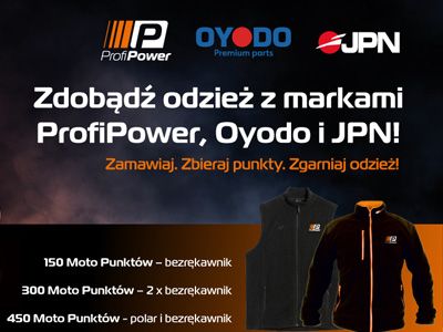 Odzież ProfiPower Oyodo i JPN